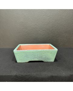 VASO RETANGULAR VERDE (14,5 X 11 X 5cm) 1