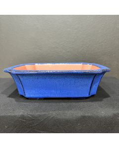 VASO RETANGULAR AZUL (21 X 17 X 6,5cm) 1