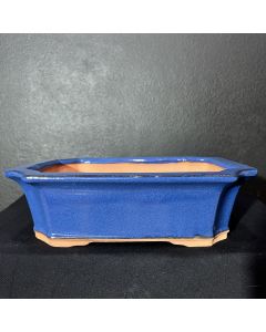 VASO RETANGULAR AZUL (26,5 X 20 X 8cm) 1