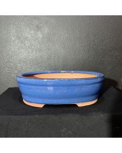 VASO OVAL AZUL (26 X 20 X 7,5cm) 1