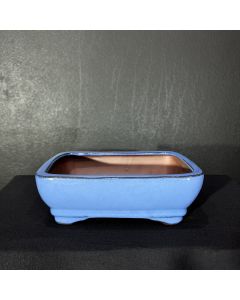 VASO RETANGULAR AZUL (21 X 16 X 7cm) 1