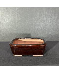 VASO RETANGULAR MARROM (15 X 11 X 5cm) 1