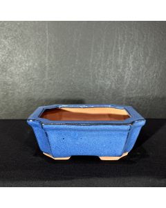 VASO RETANGULAR AZUL (17 X 13 X 6cm) 1