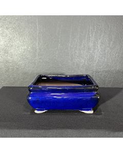 VASO RETANGULAR AZUL (15 X 13 X 6cm) 1