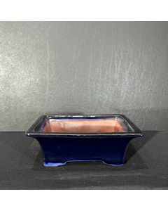 VASO RETANGULAR AZUL (18,5 X 14 X 6cm) 1